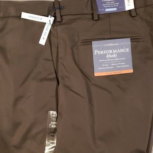 NWT Mens Dress pants Brown